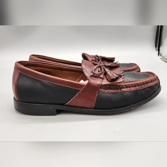 Johnston & Murphy Shoes Men 10 Aragon II Kiltie Tassel Narrow